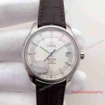 Swiss Copy Omega De Ville Hour Vision Mens Watch SS Leather 41mm